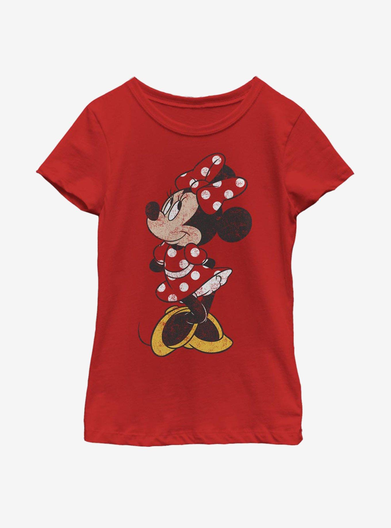 Disney Mickey Mouse Modern Vintage Minnie Youth Girls T-Shirt, , hi-res