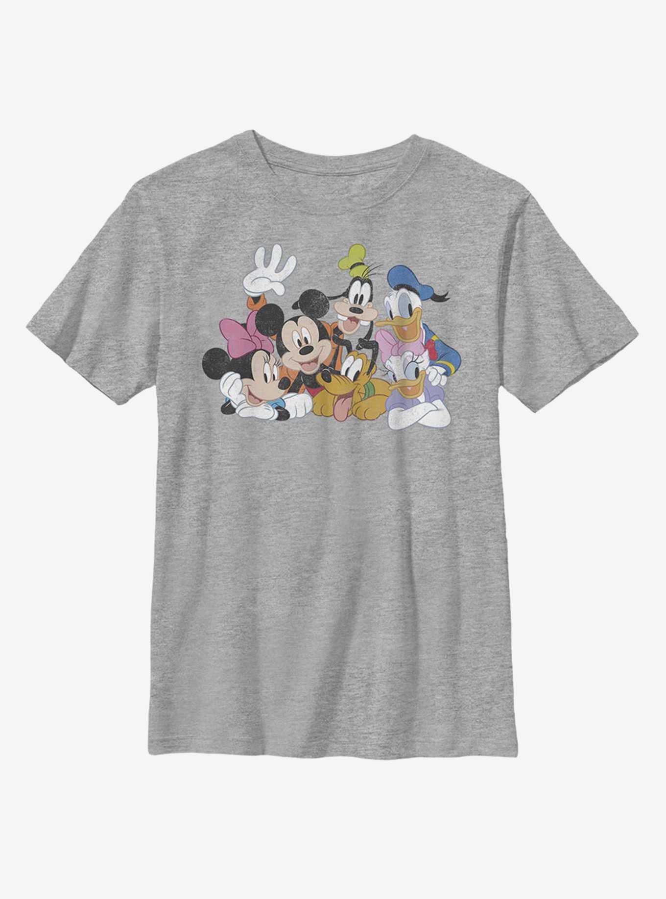 Disney Mickey Mouse Group Youth T-Shirt, , hi-res