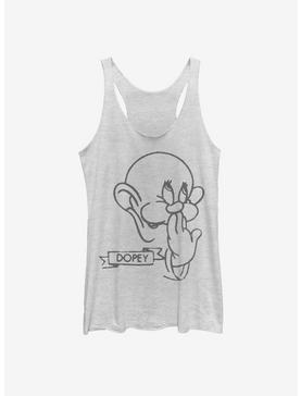 Disney Snow White And The Seven Dwarfs Dopey Womens Tank Top, , hi-res