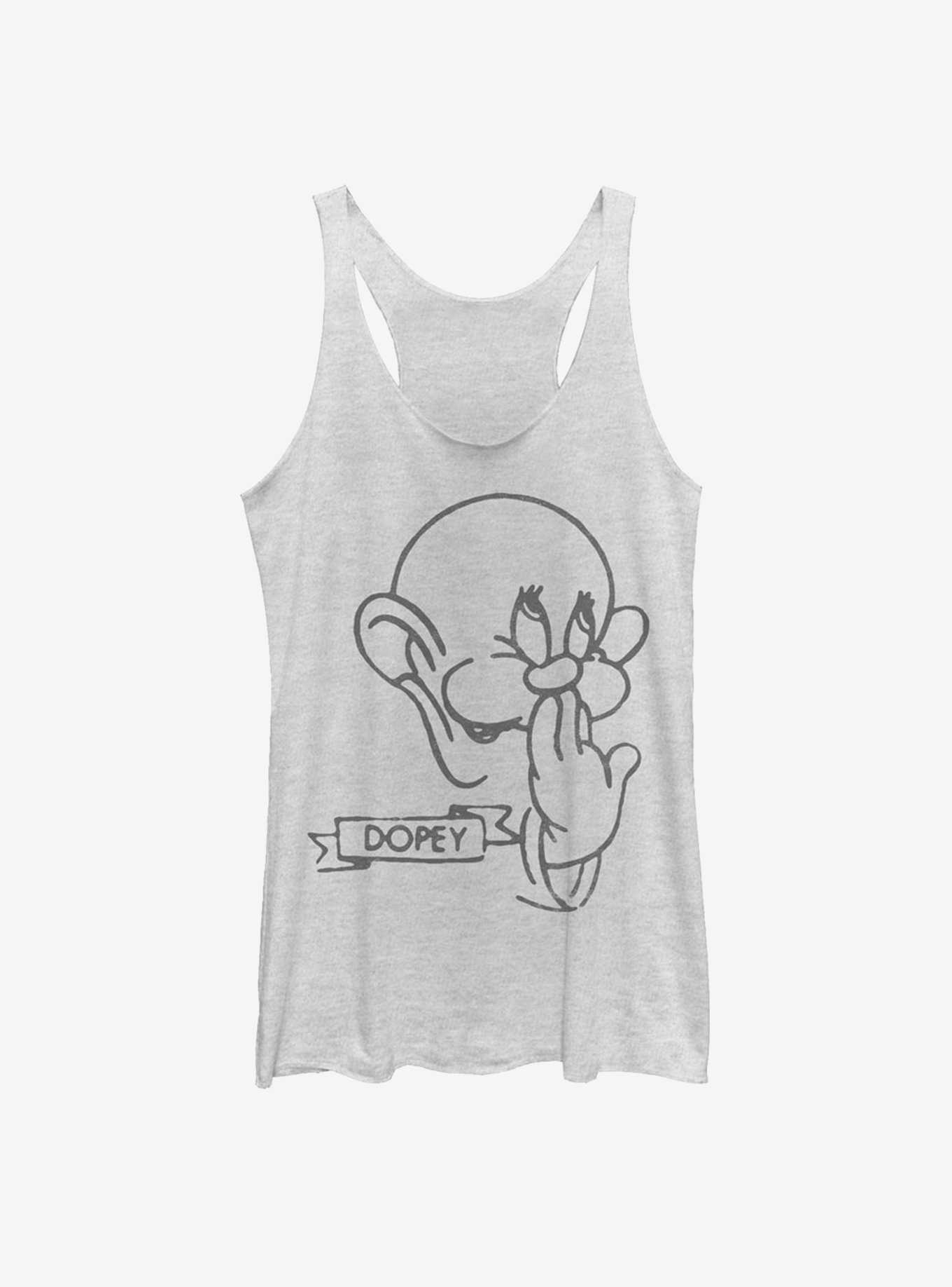 Disney Snow White And The Seven Dwarfs Dopey Womens Tank Top, , hi-res