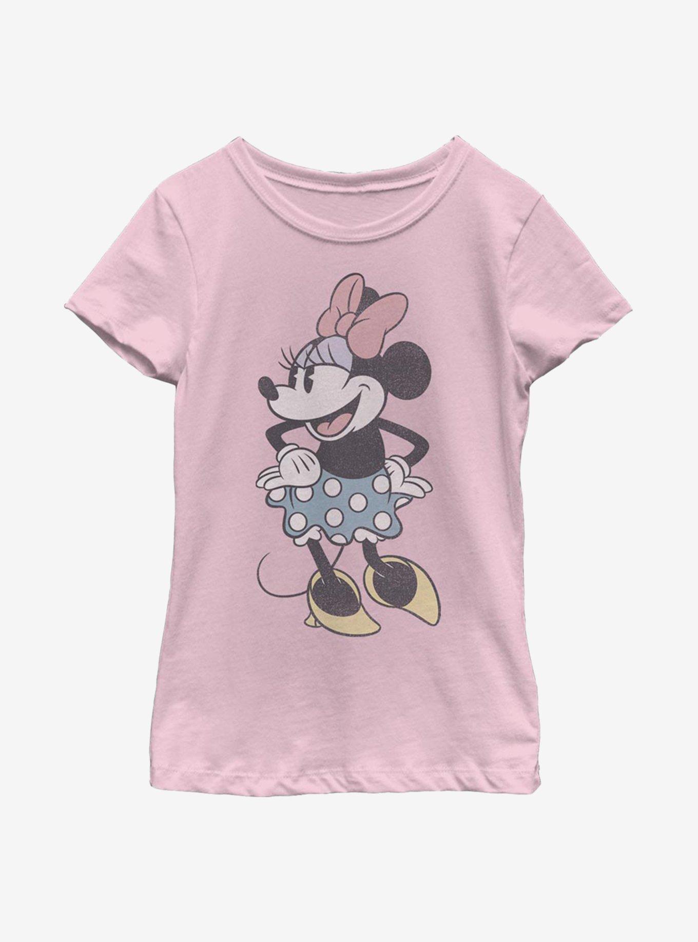 Disney Mickey Mouse Minnie Sass Youth Girls T-Shirt, PINK, hi-res