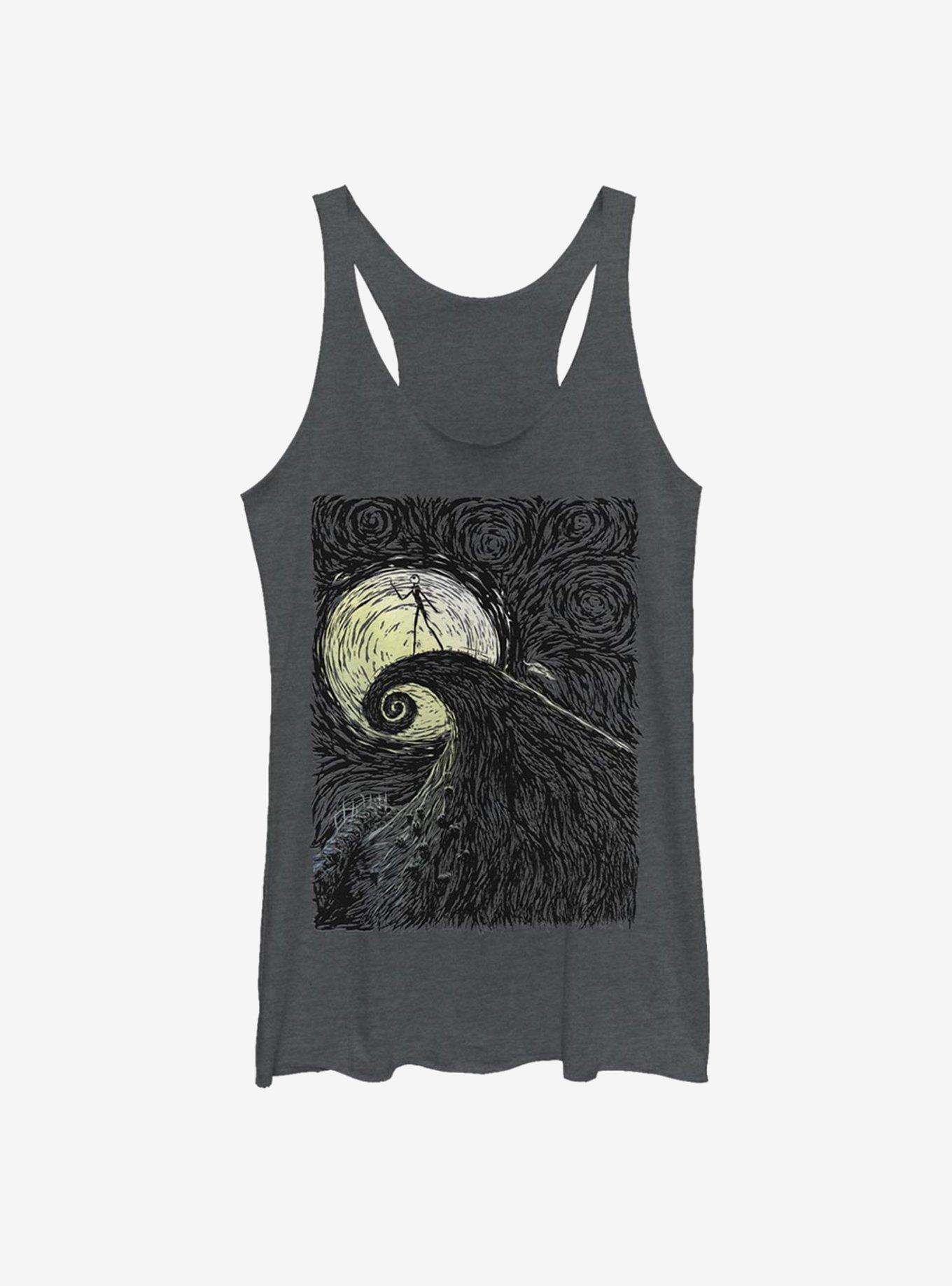 Disney The Nightmare Before Christmas Spiral Hill Womens Tank Top, , hi-res