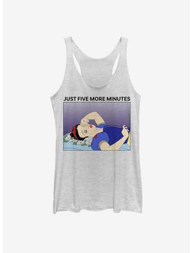 Disney Snow White And The Seven Dwarfs Five More Minutes Womens Tank Top, , hi-res