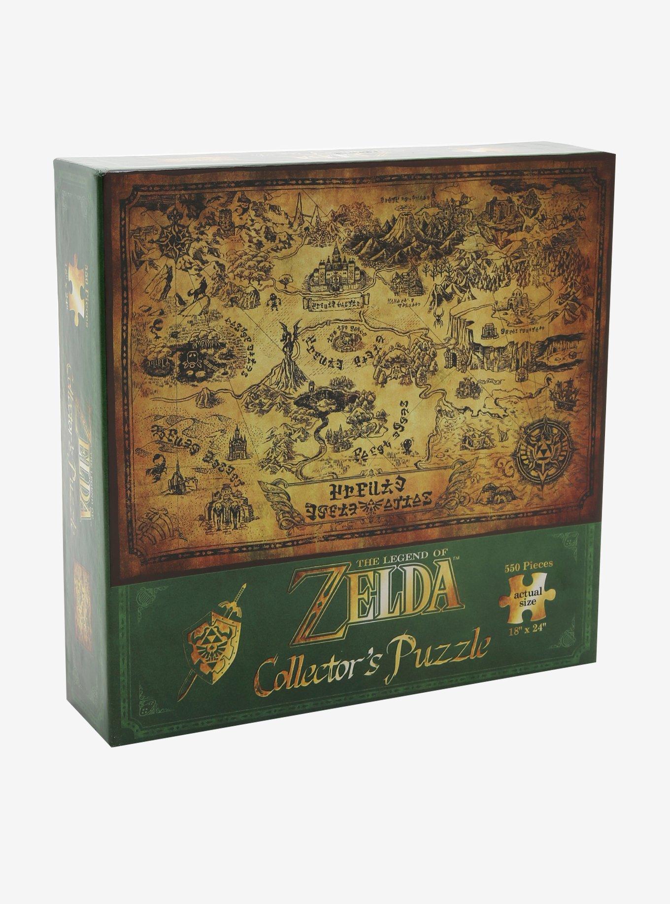 The Legend Of Zelda Hyrule Map Puzzle, , hi-res