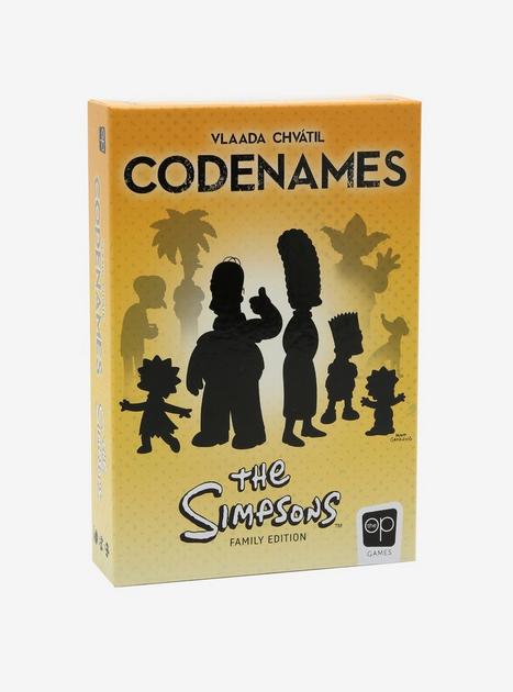 Codenames: The Simpsons Family Edition Board Game | Hot Topic