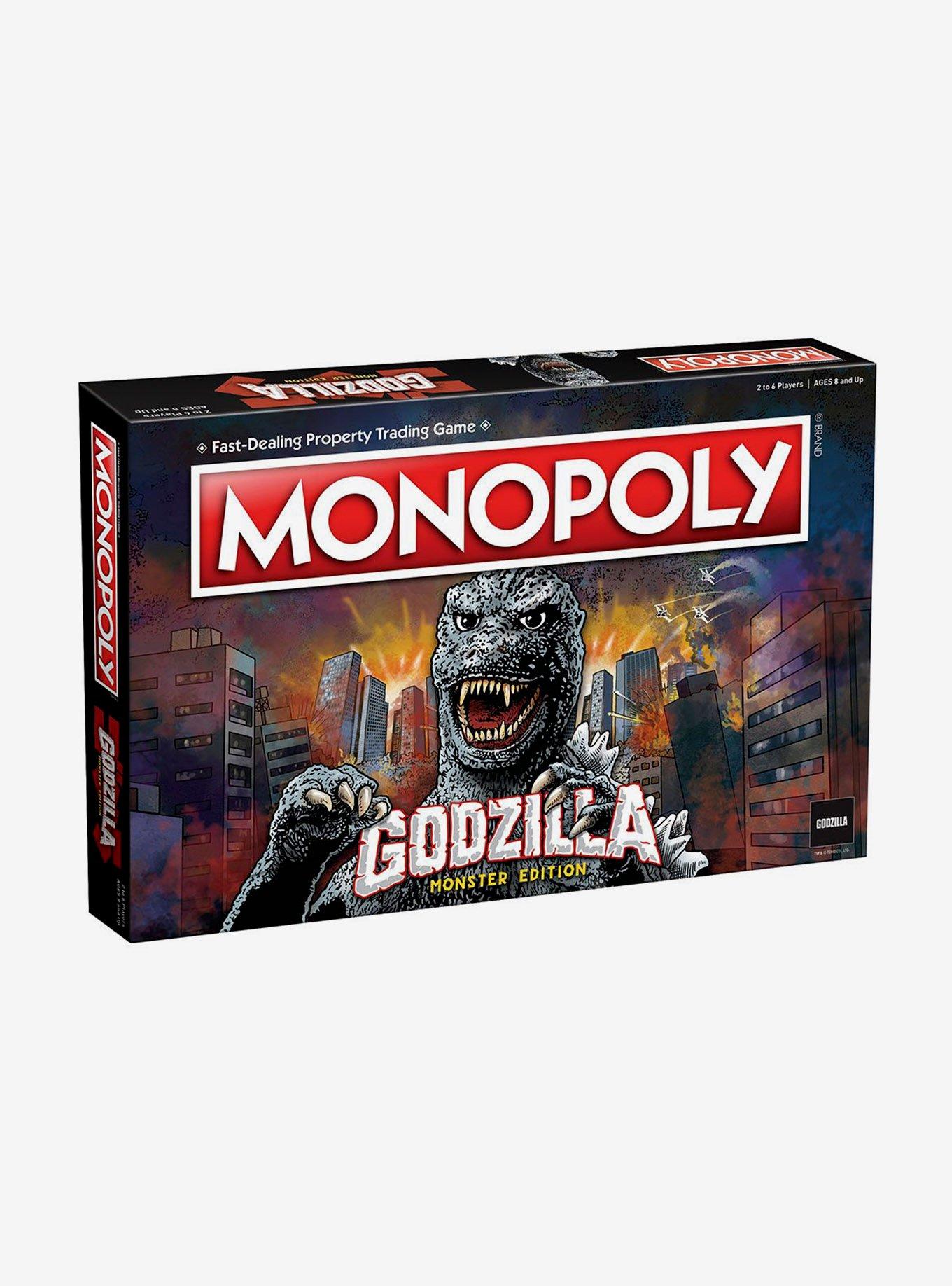 Godzilla Monster Edition Monopoly Board Game, , hi-res