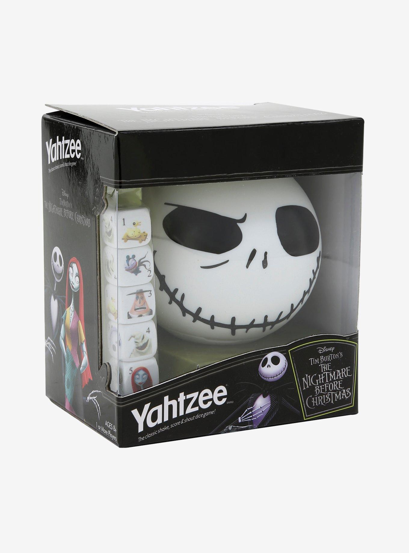 The Nightmare Before Christmas Edition Yahtzee Game Hot Topic