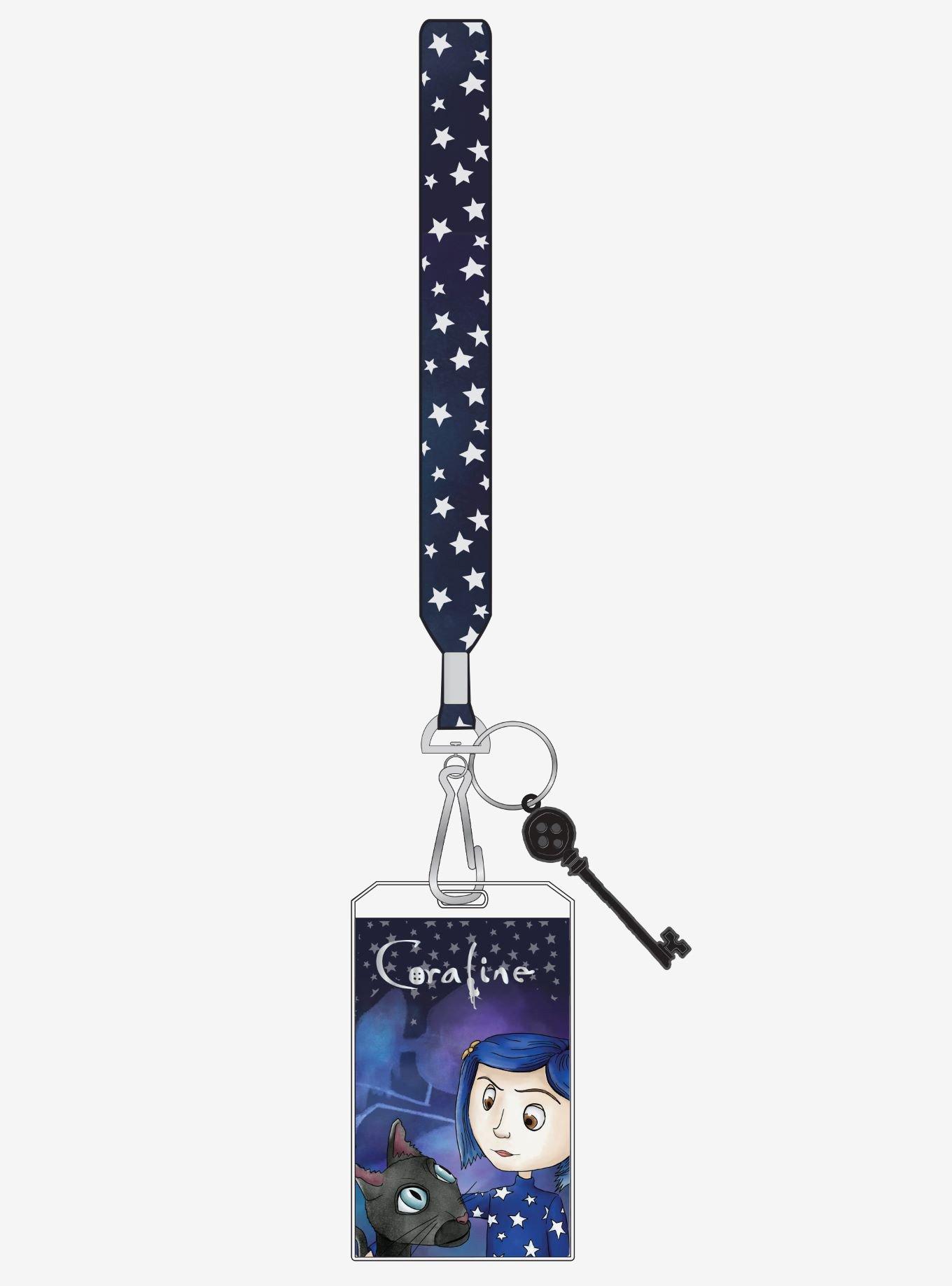 Coraline Stars & Key Lanyard, , hi-res