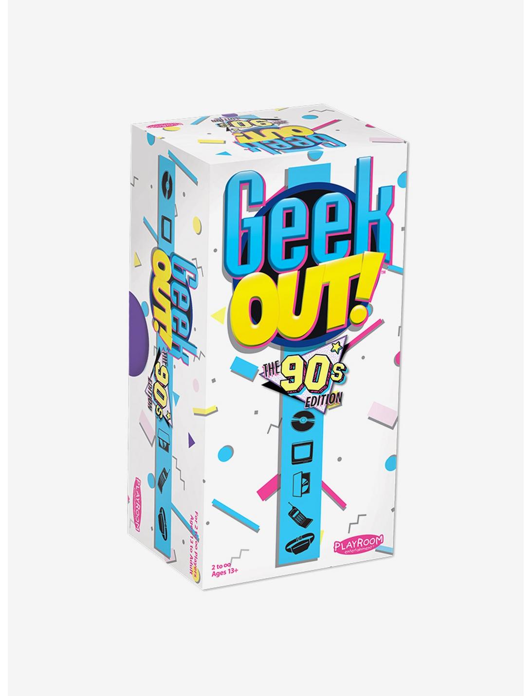 Geek Out! The 90s Edition Trivia Board Game, , hi-res