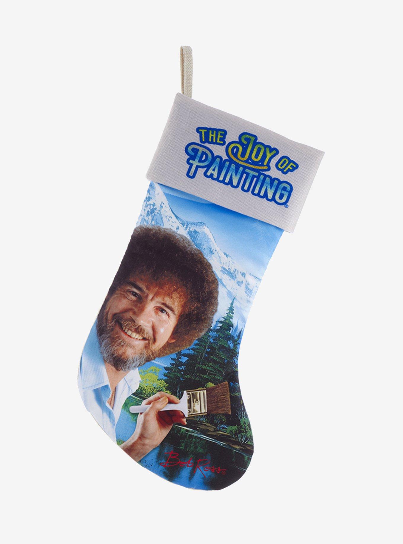 Bob Ross The Joy Of Painting Stocking, , hi-res