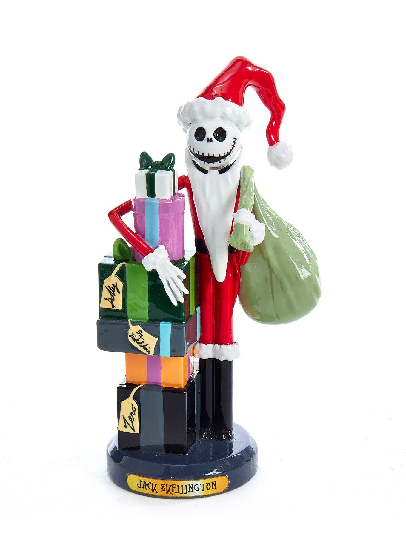 The Nightmare Before Christmas Santa Jack Skellington Nutcracker Figure, , hi-res