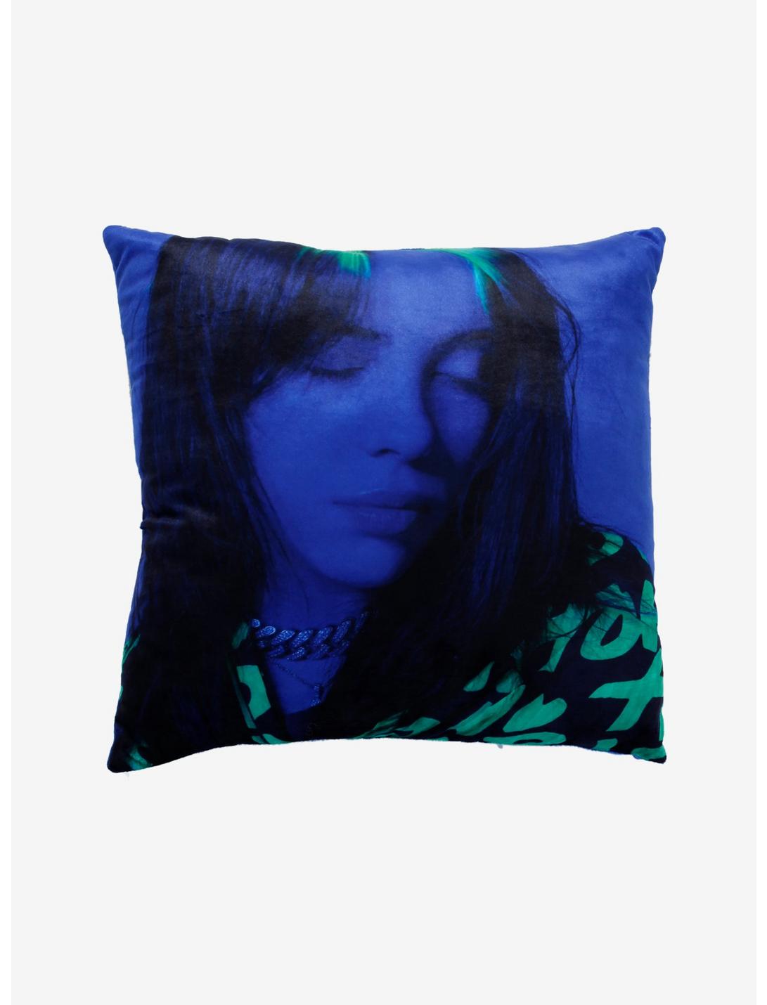 Billie Eilish Blue Pillow, , hi-res