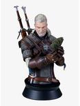 Dark Horse The Witcher 3: Wild Hunt Geralt Playing Gwent Bust Figure, , hi-res