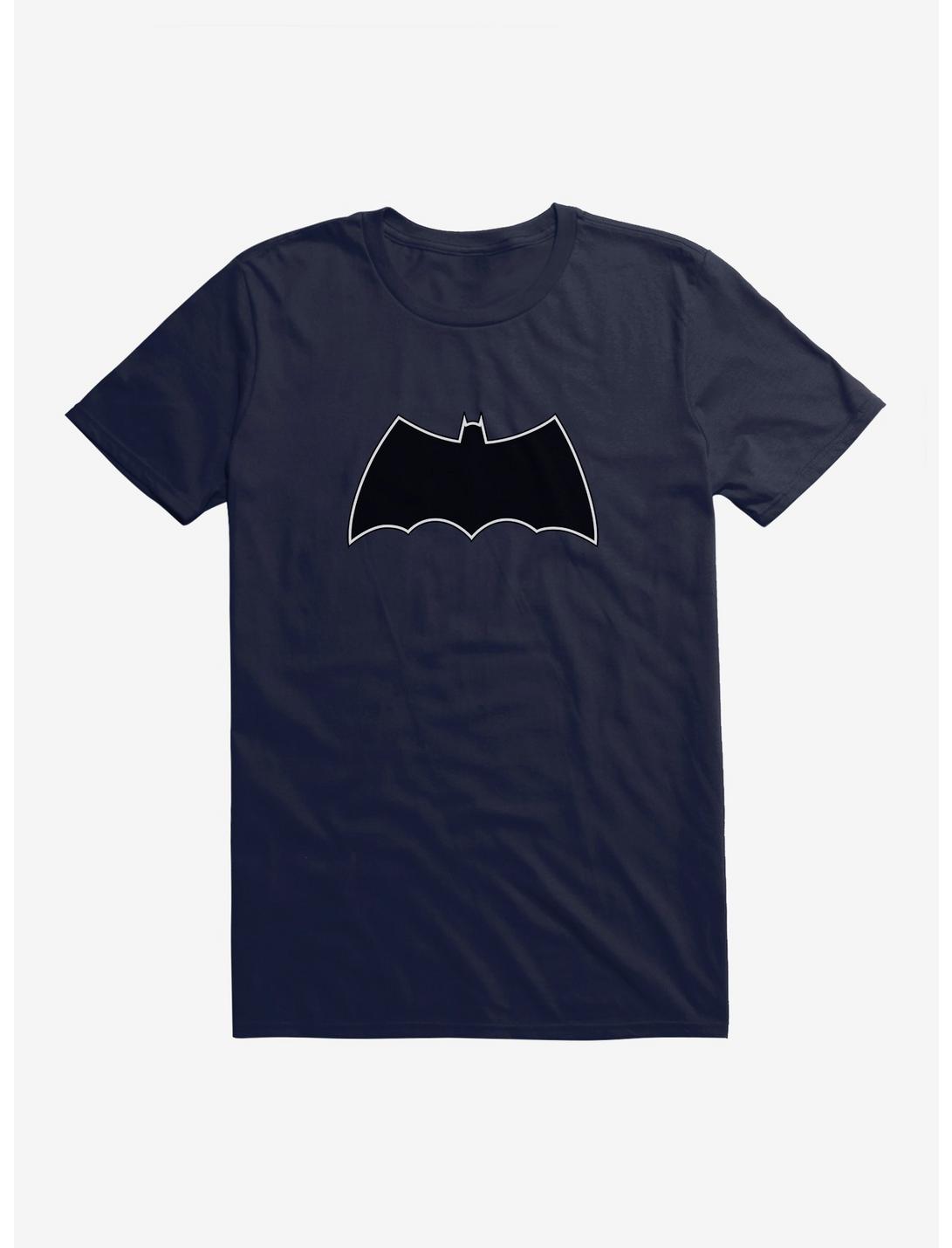 DC Comics Batman Bat Logo T-Shirt, NAVY, hi-res