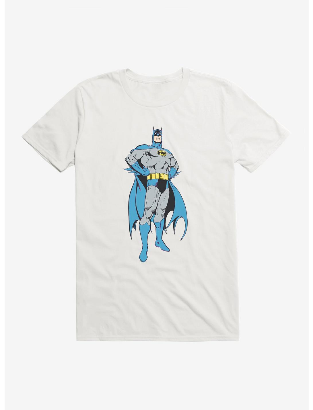 DC Comics Batman Stance T-Shirt, WHITE, hi-res