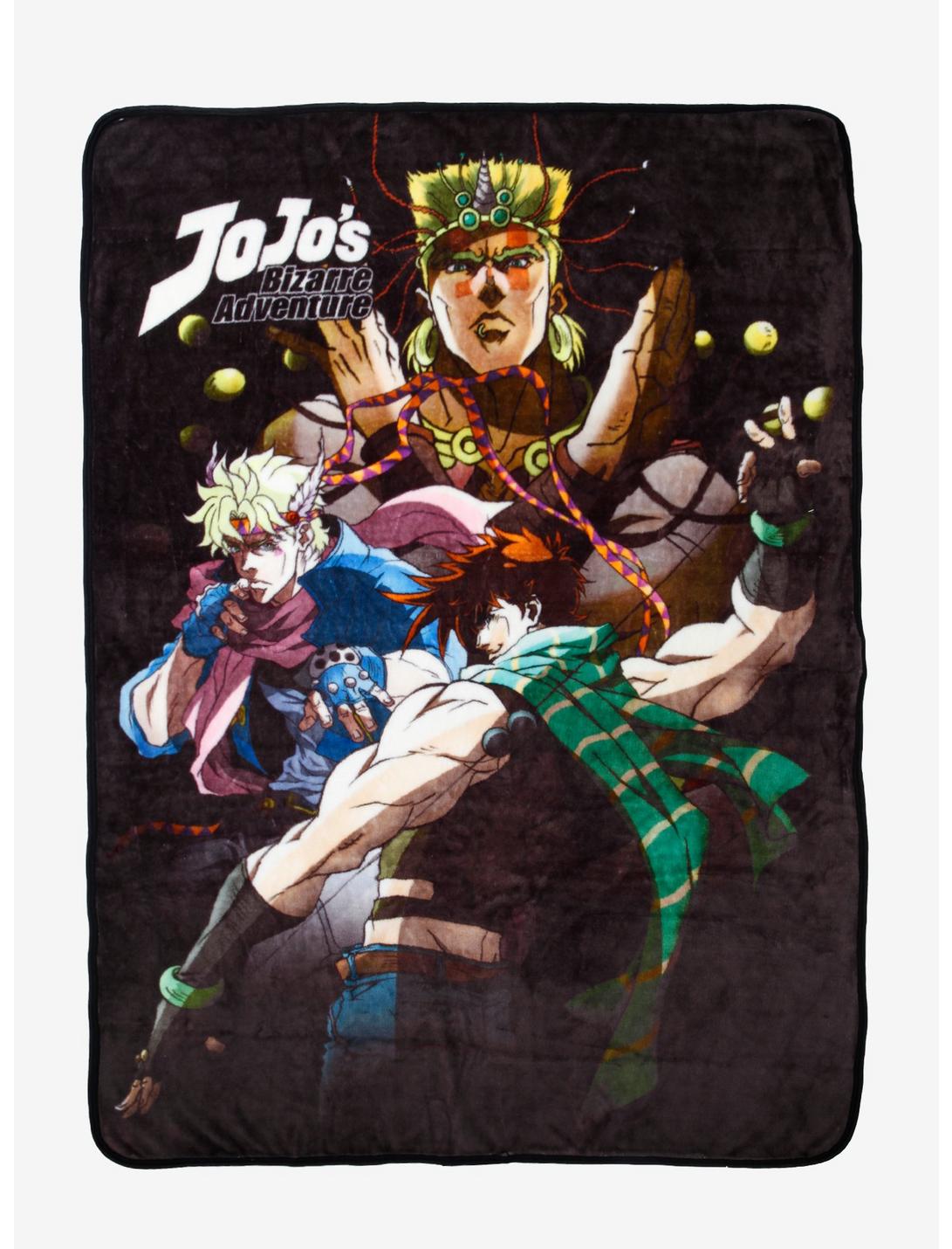 JoJo's Bizarre Adventure Group Throw Blanket, , hi-res