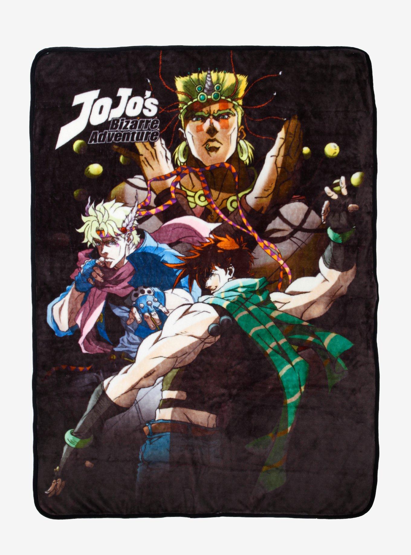 JoJo's Bizarre Adventure Group Throw Blanket, , hi-res