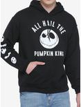The Nightmare Before Christmas All Hail The Pumpkin King Hoodie, WHITE, hi-res