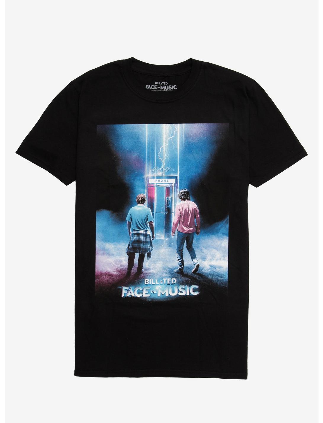 Bill & Ted Face The Music Poster T-Shirt, BLACK, hi-res