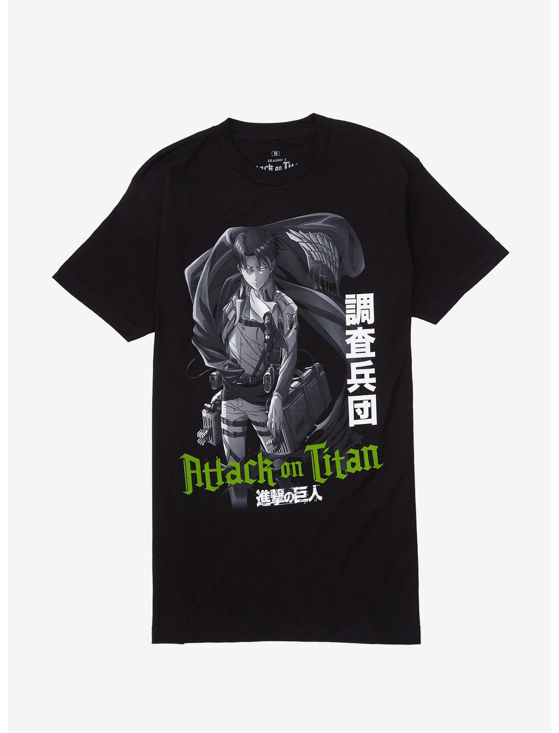 Attack On Titan Levi T-Shirt, MULTI, hi-res