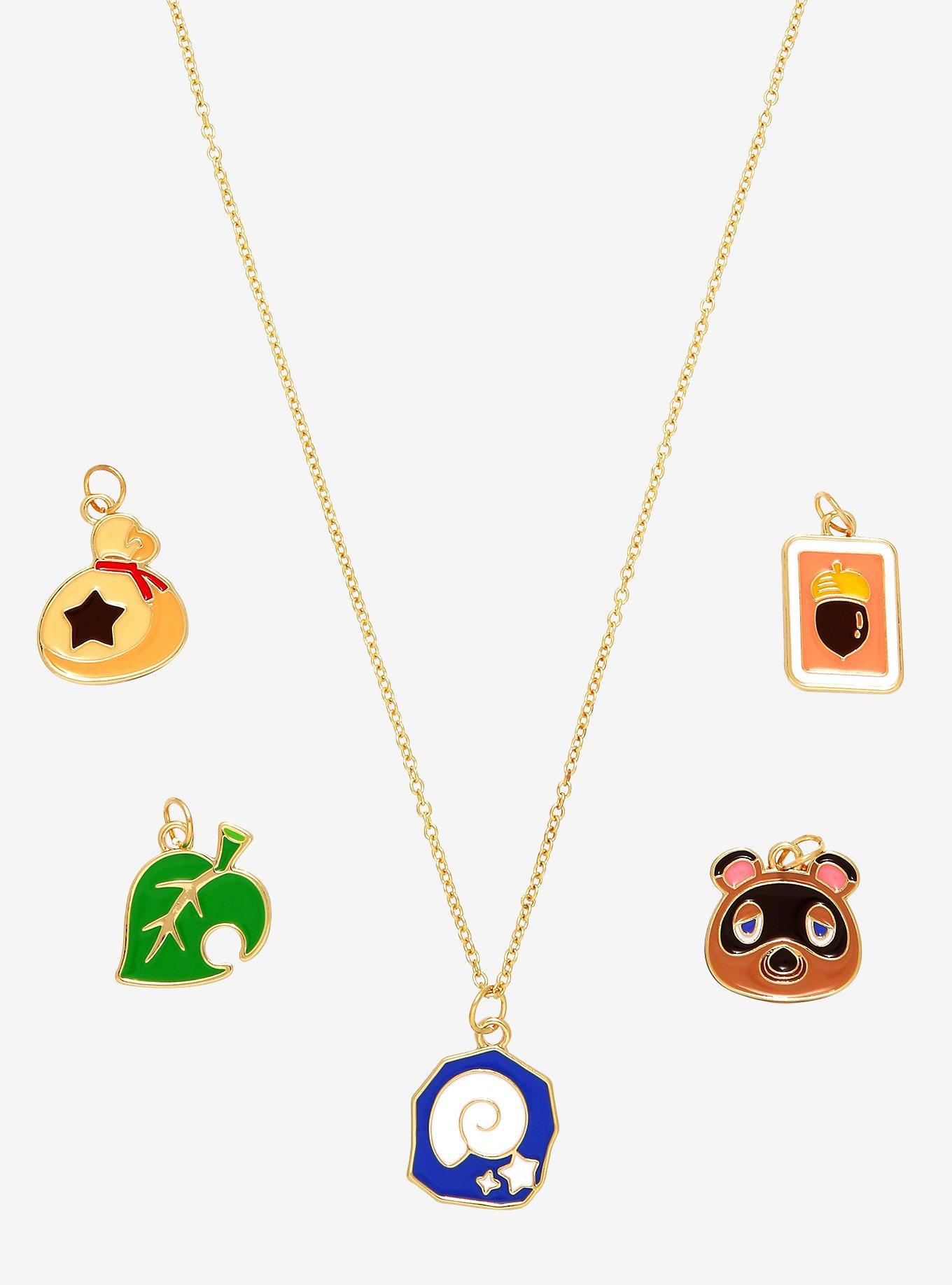 Animal Crossing: New Horizons Tom Nook Interchangeable Charm Necklace, , hi-res