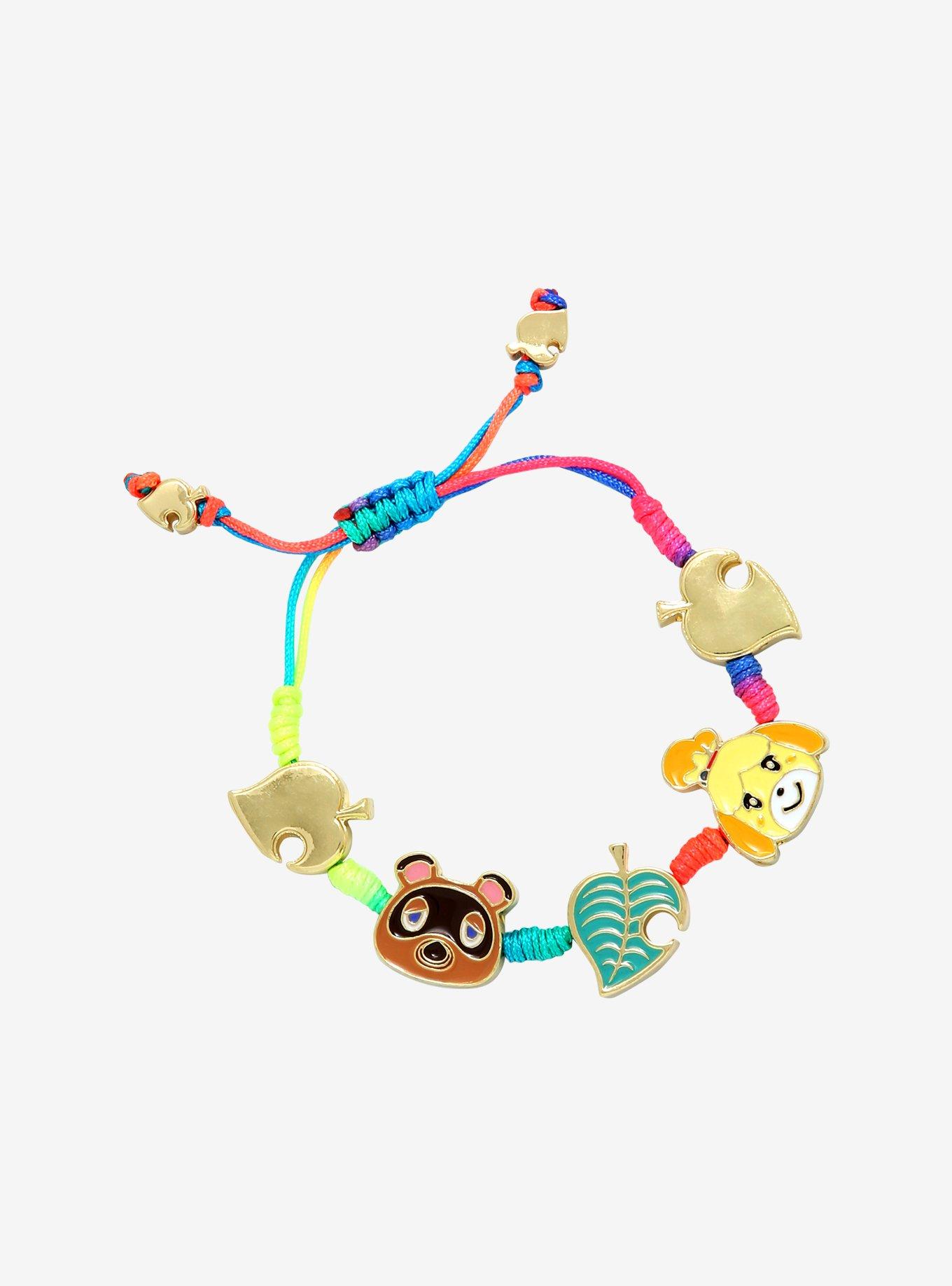 Animal Crossing: New Horizons Icon Cord Bracelet, , hi-res