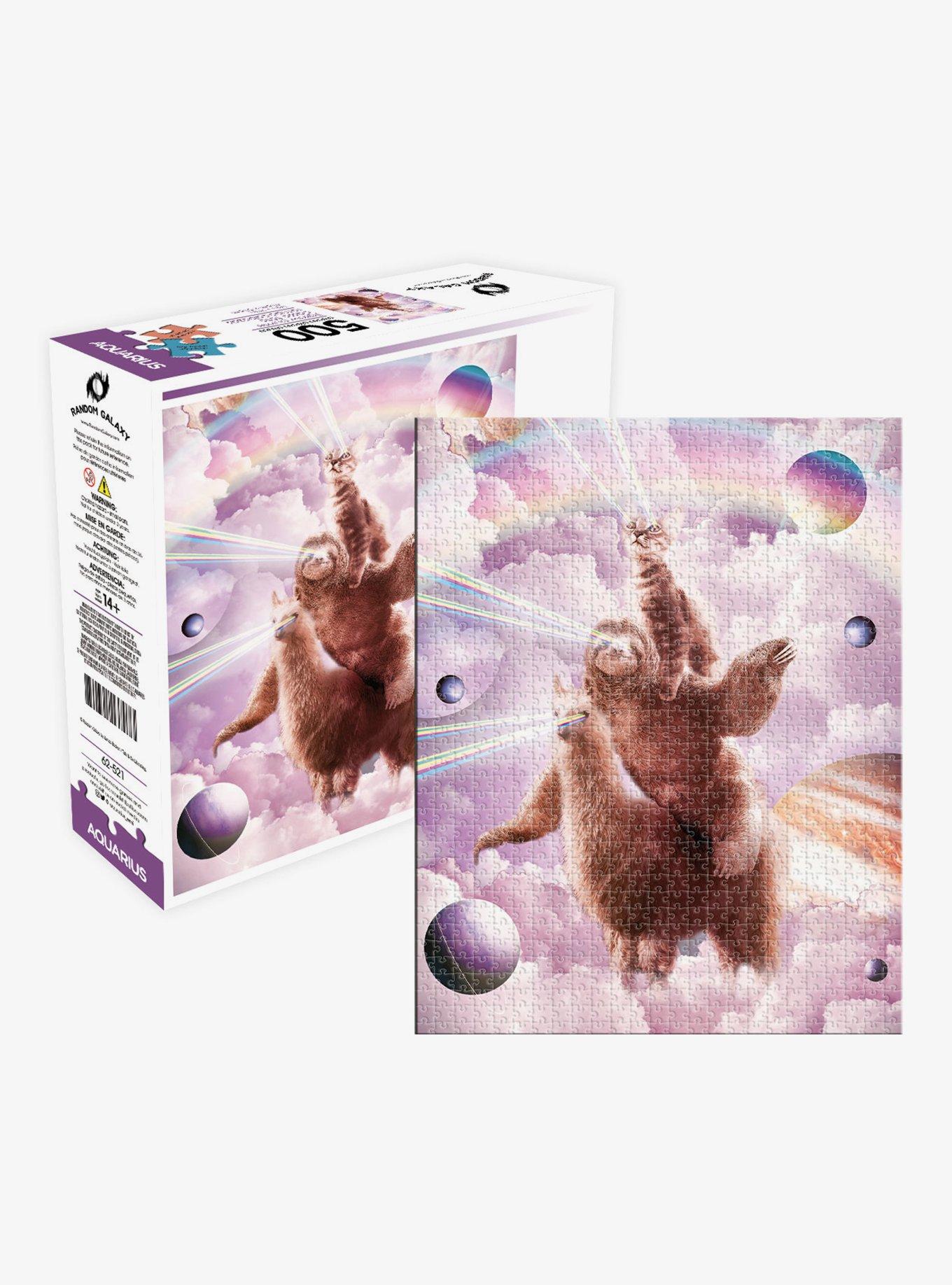 Cat Sloth Llama Puzzle, , hi-res