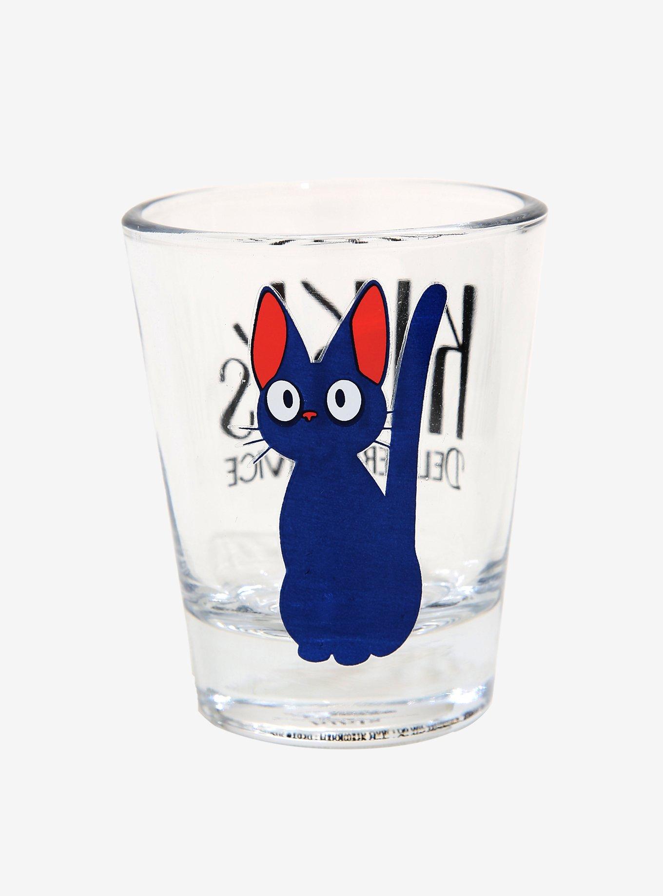 Studio Ghibli Kiki's Delivery Service Jiji Mini Glass - BoxLunch Exclusive, , hi-res