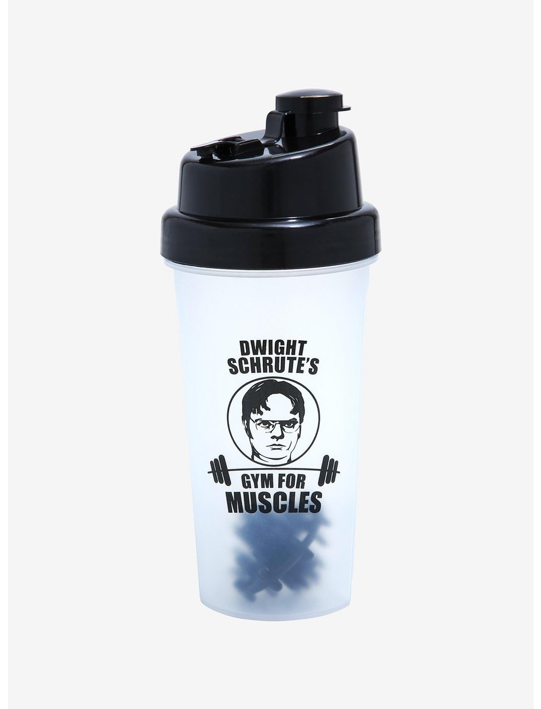 The Office Dwight Schrute's Gym for Muscles Shaker Bottle, , hi-res