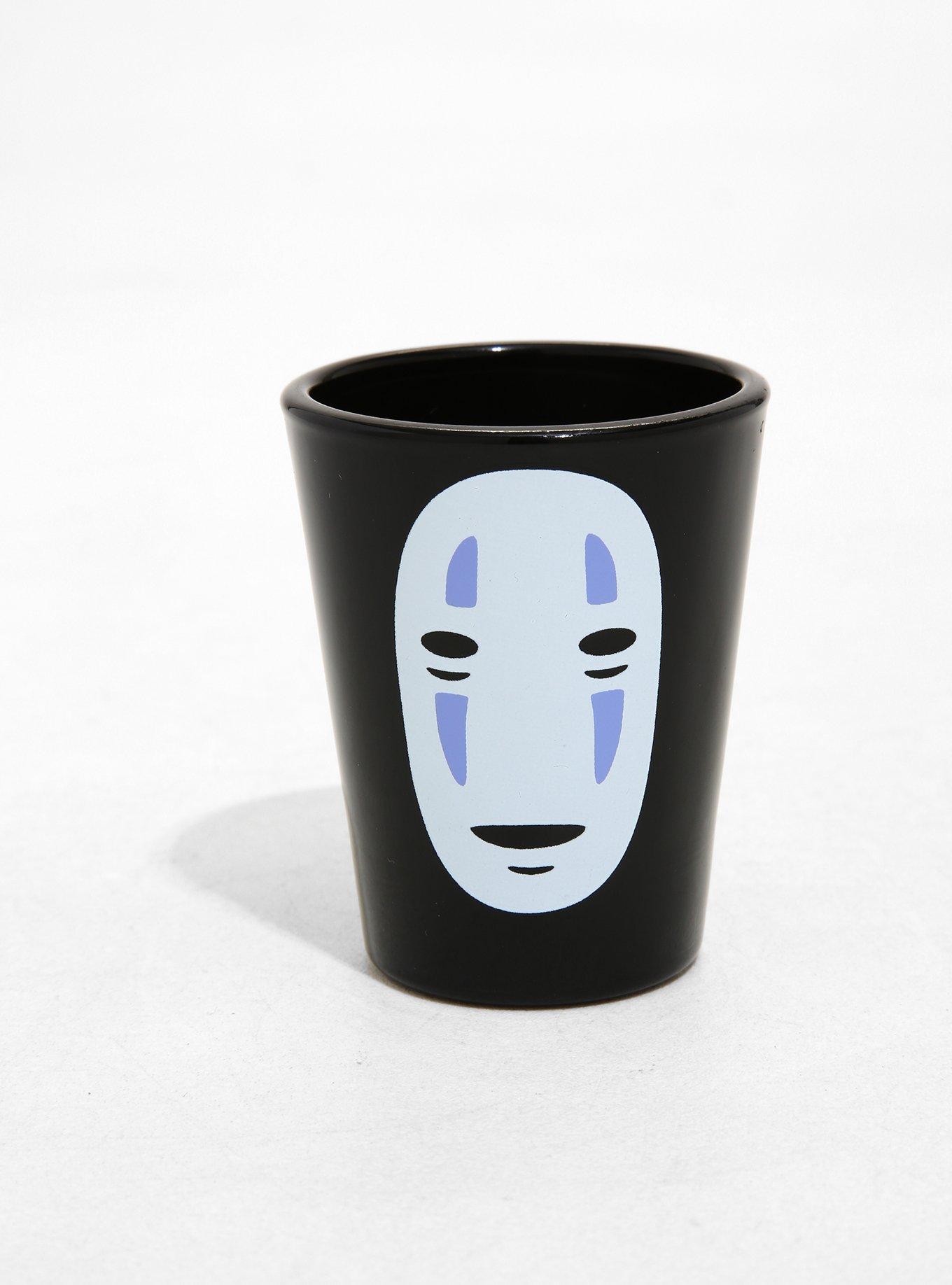 Loungefly Studio Ghibli Spirited Away No-Face Stained Glass Portrait  Retractable Lanyard - BoxLunch Exclusive