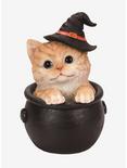 Kitten In Cauldron Figurine, , hi-res