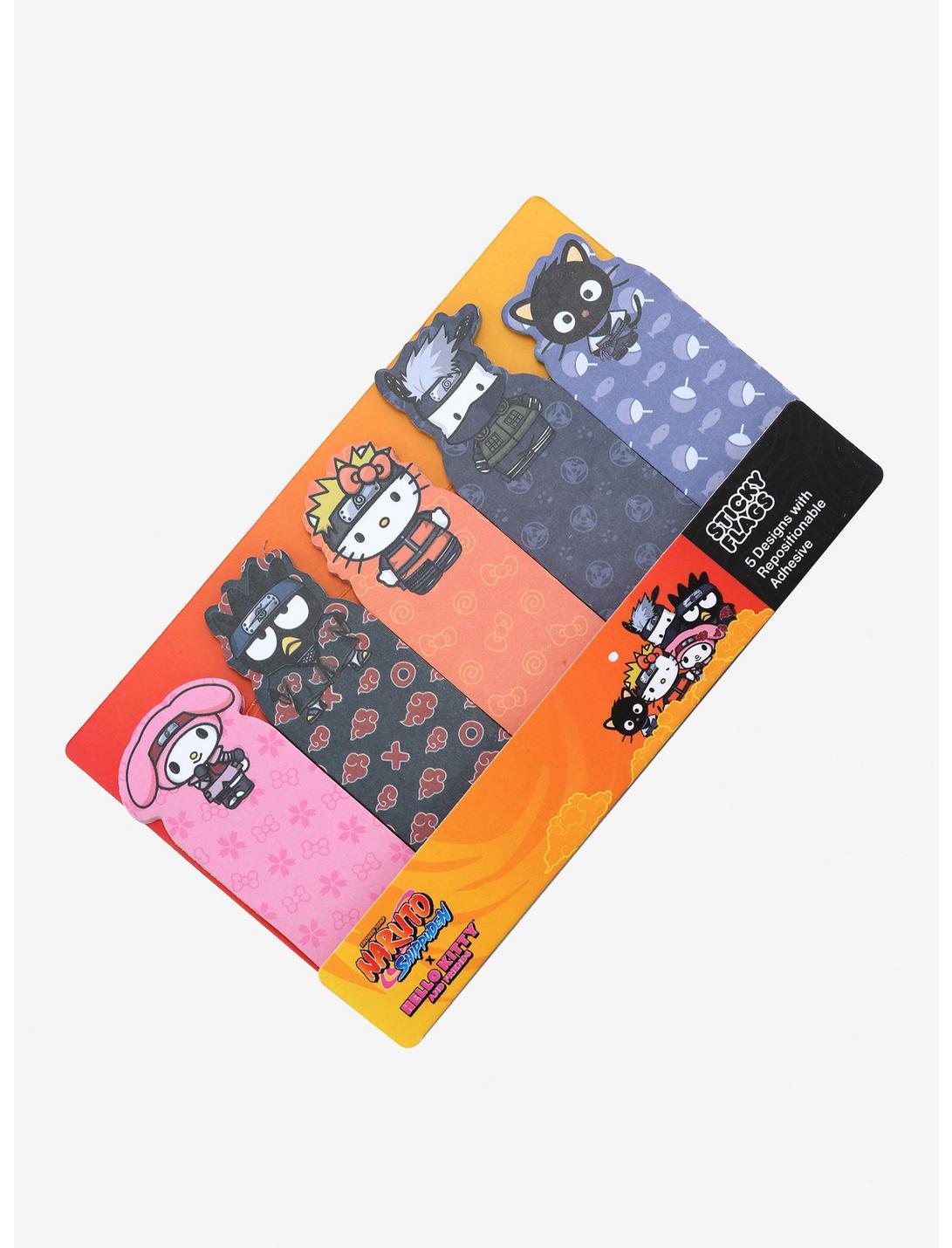 Naruto Shippuden x Hello Kitty and Friends Sticky Note Tabs, , hi-res