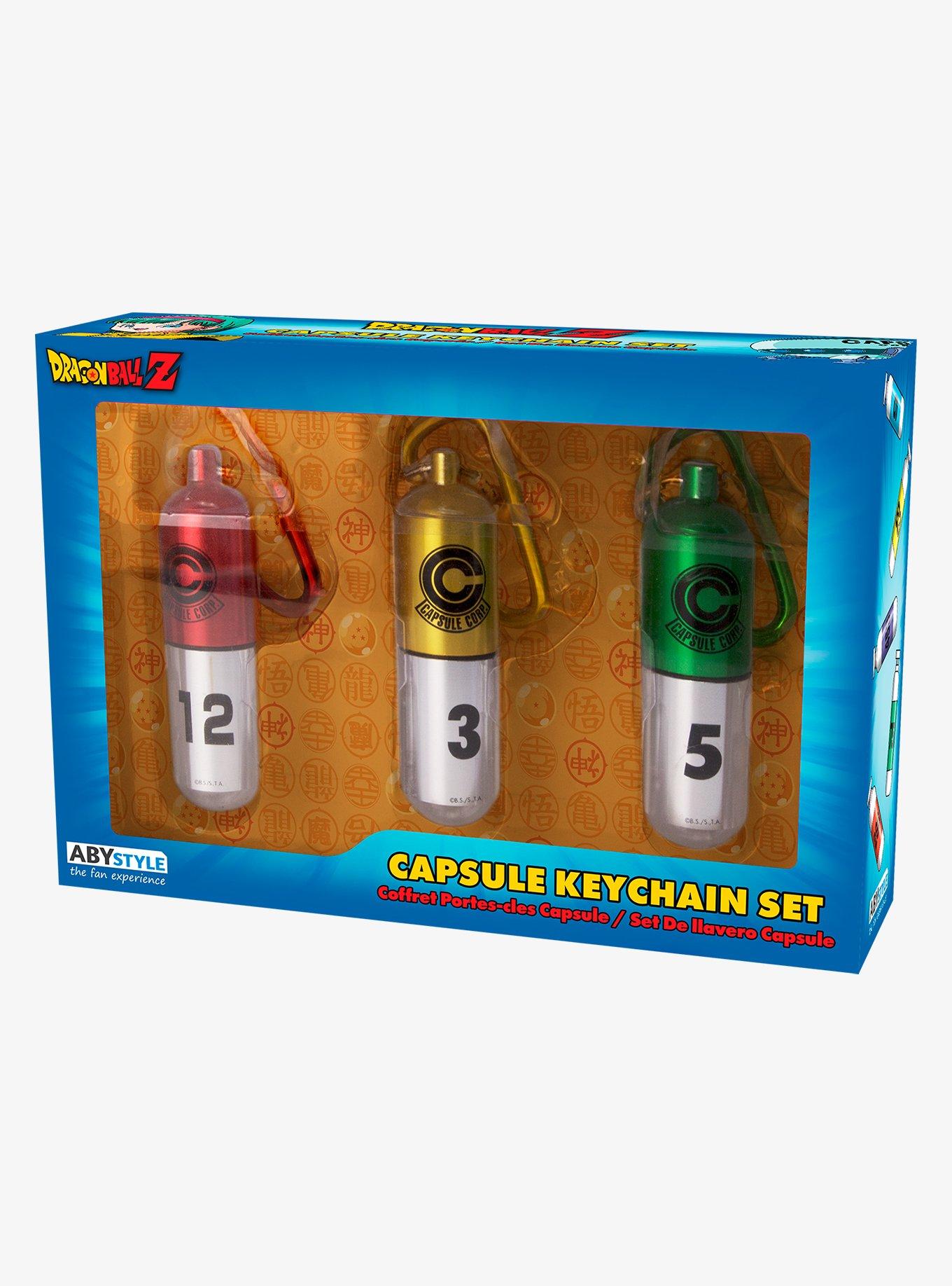 Dragon Ball Z Capsule Key Chain Set, , hi-res