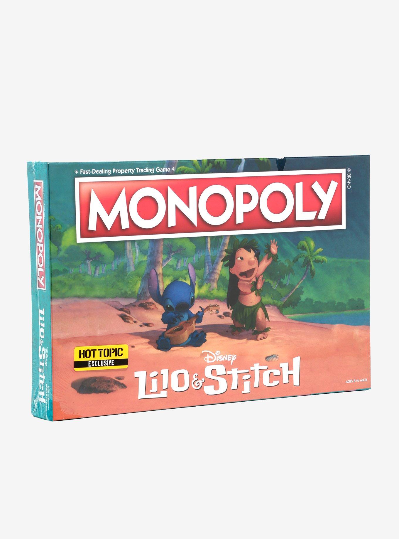 Disney Lilo & Stitch Edition Monopoly Board Game Hot Topic Exclusive