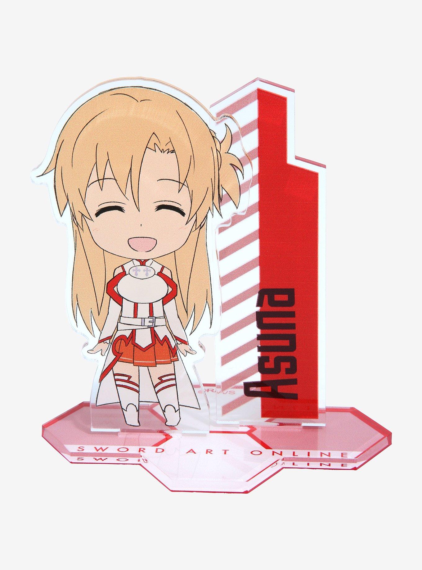 Sword Art Online Chibi Asuna Acrylic Figure, , hi-res