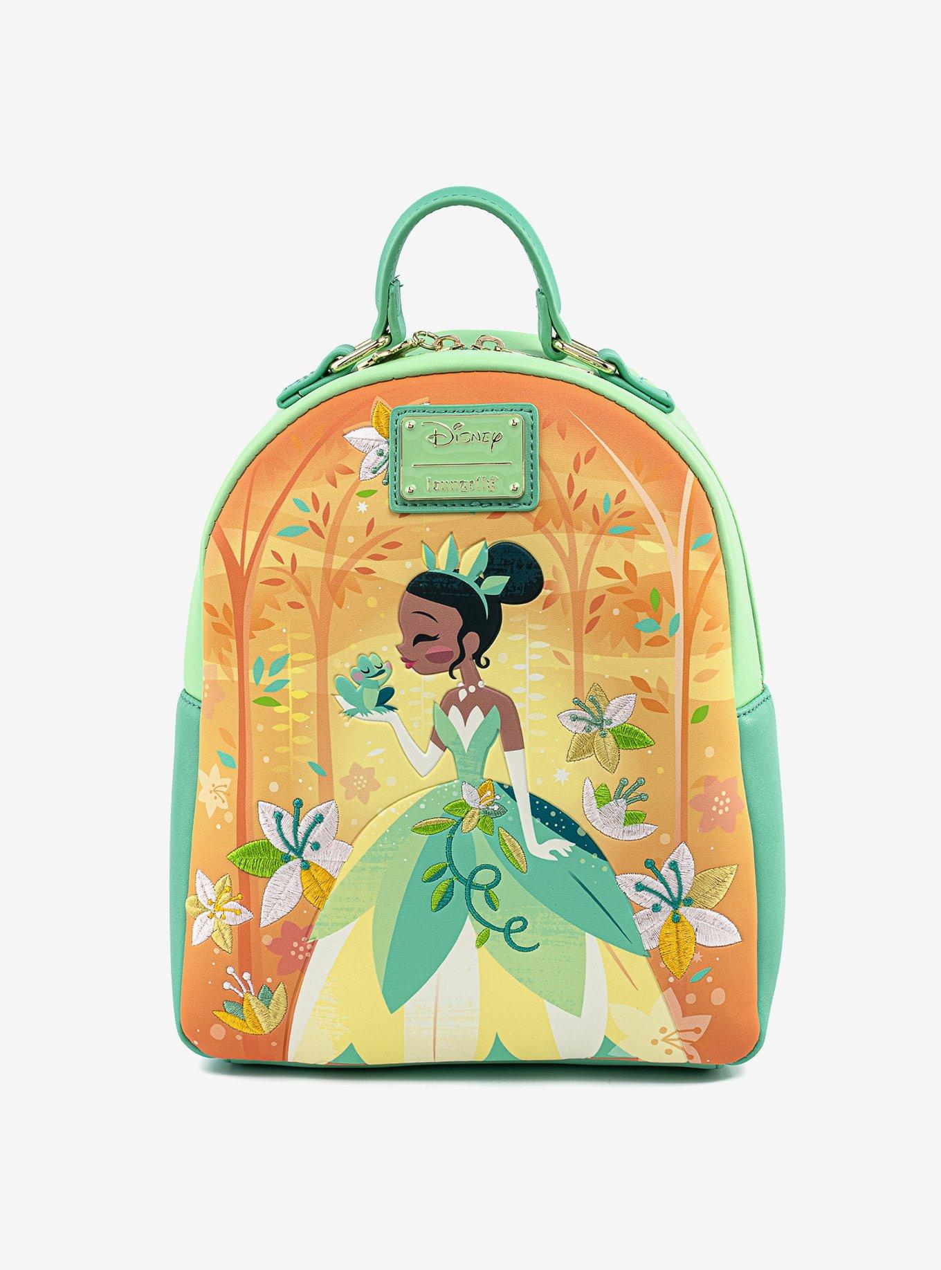 Loungefly Disney The Princess and the Frog 2024 Tiana Art Mini Backpack