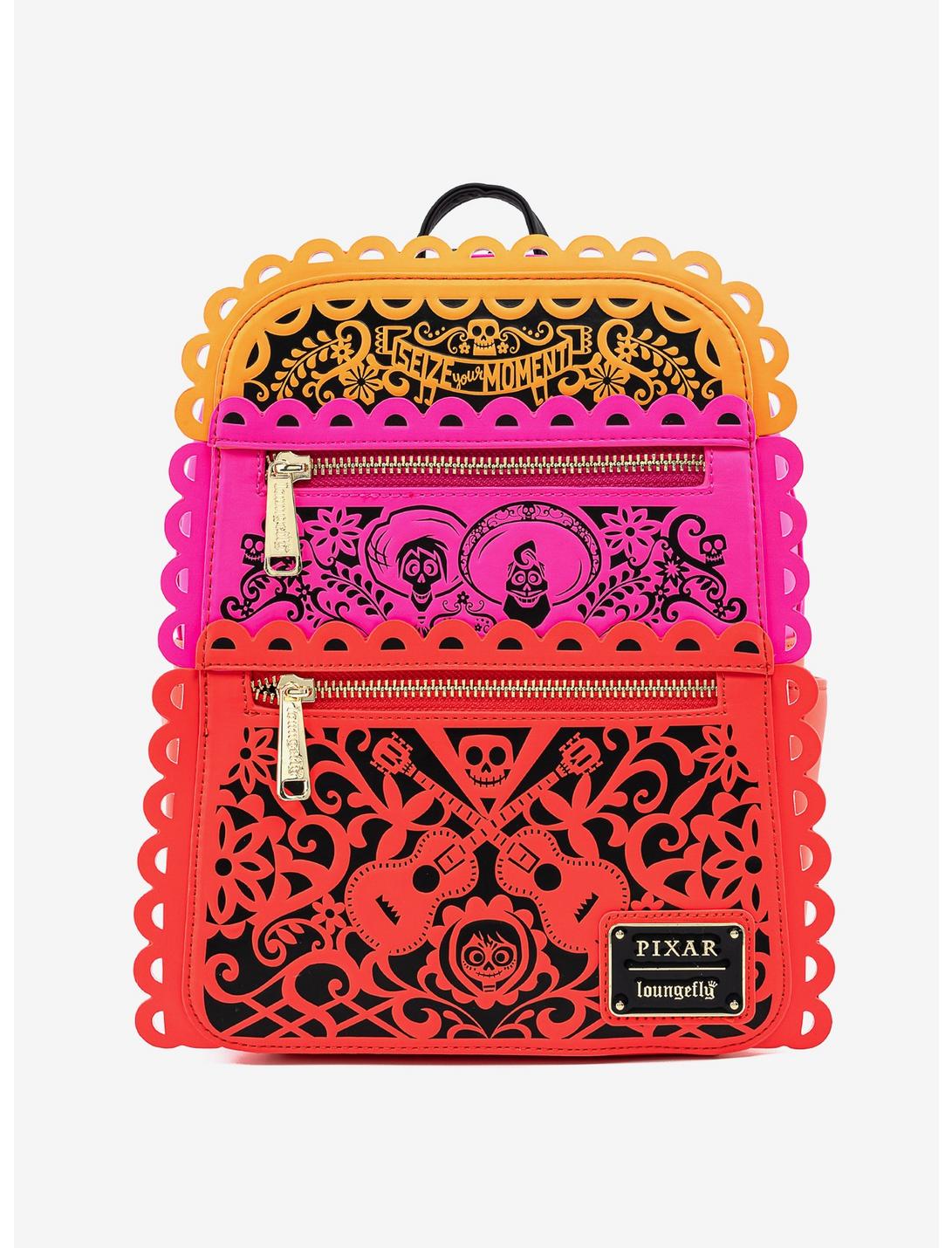 Loungefly Disney Pixar Coco Seize Your Moment Mini Backpack, , hi-res
