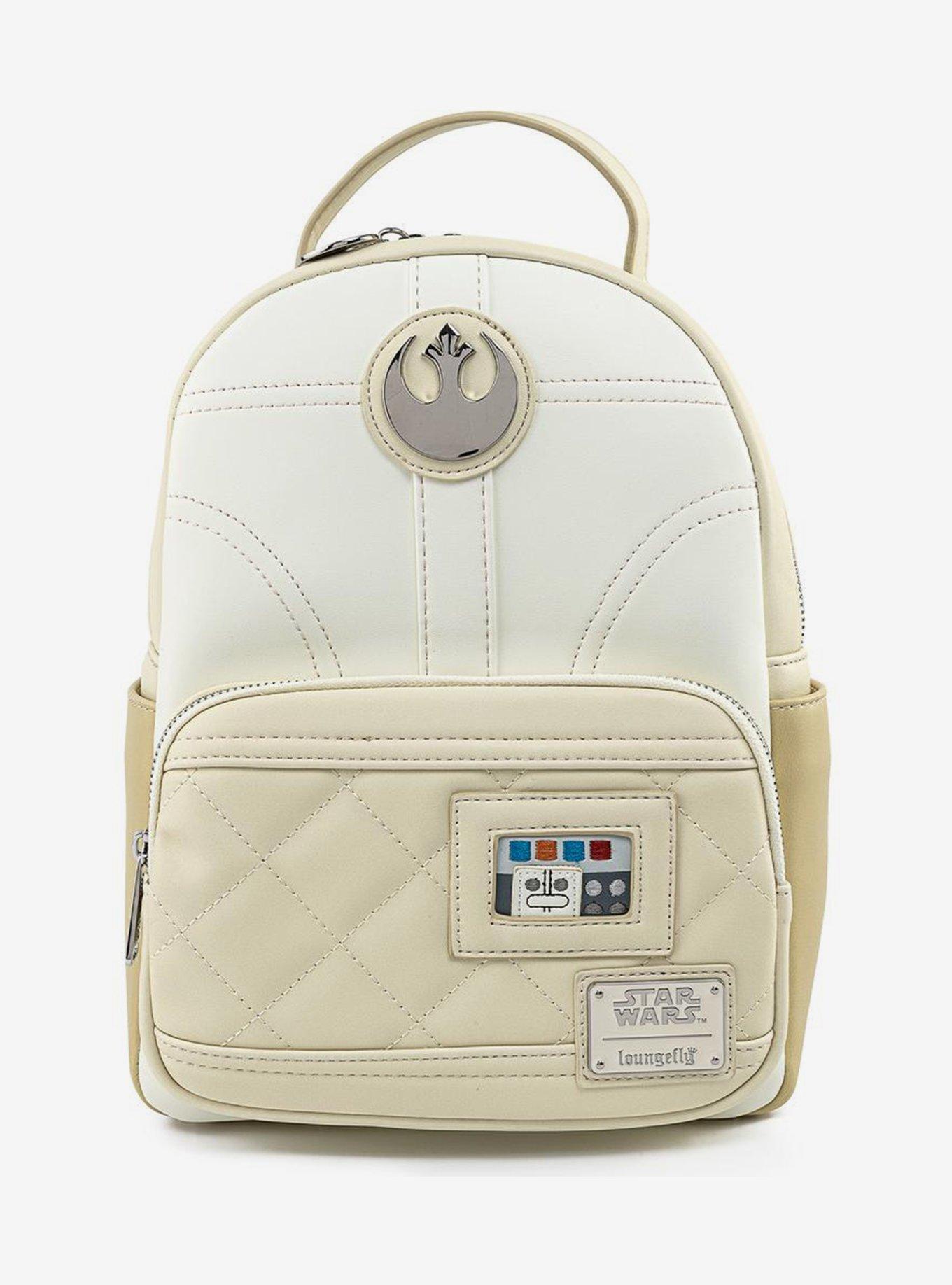 Loungefly Star Wars Hans Solo Princess Leia On Hoth Mini Backpack Exclusive Loungefly Star Wars Princess Leia Backpack | Mercari main image 3