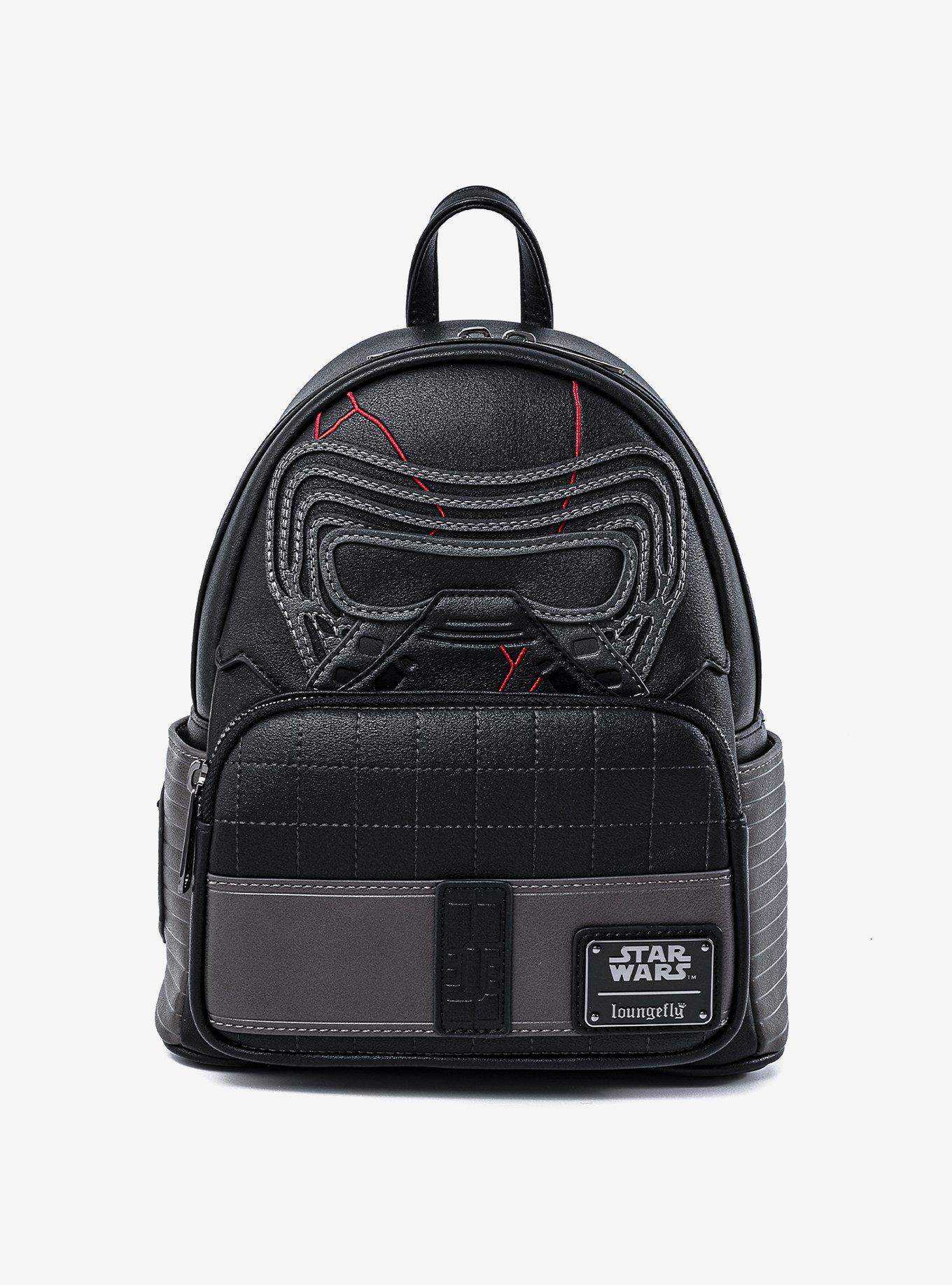 Deals Disney Star Wars Loungefly KYLO REN GLOW IN THE DARK Mini Backpack NYCC 2021 EX