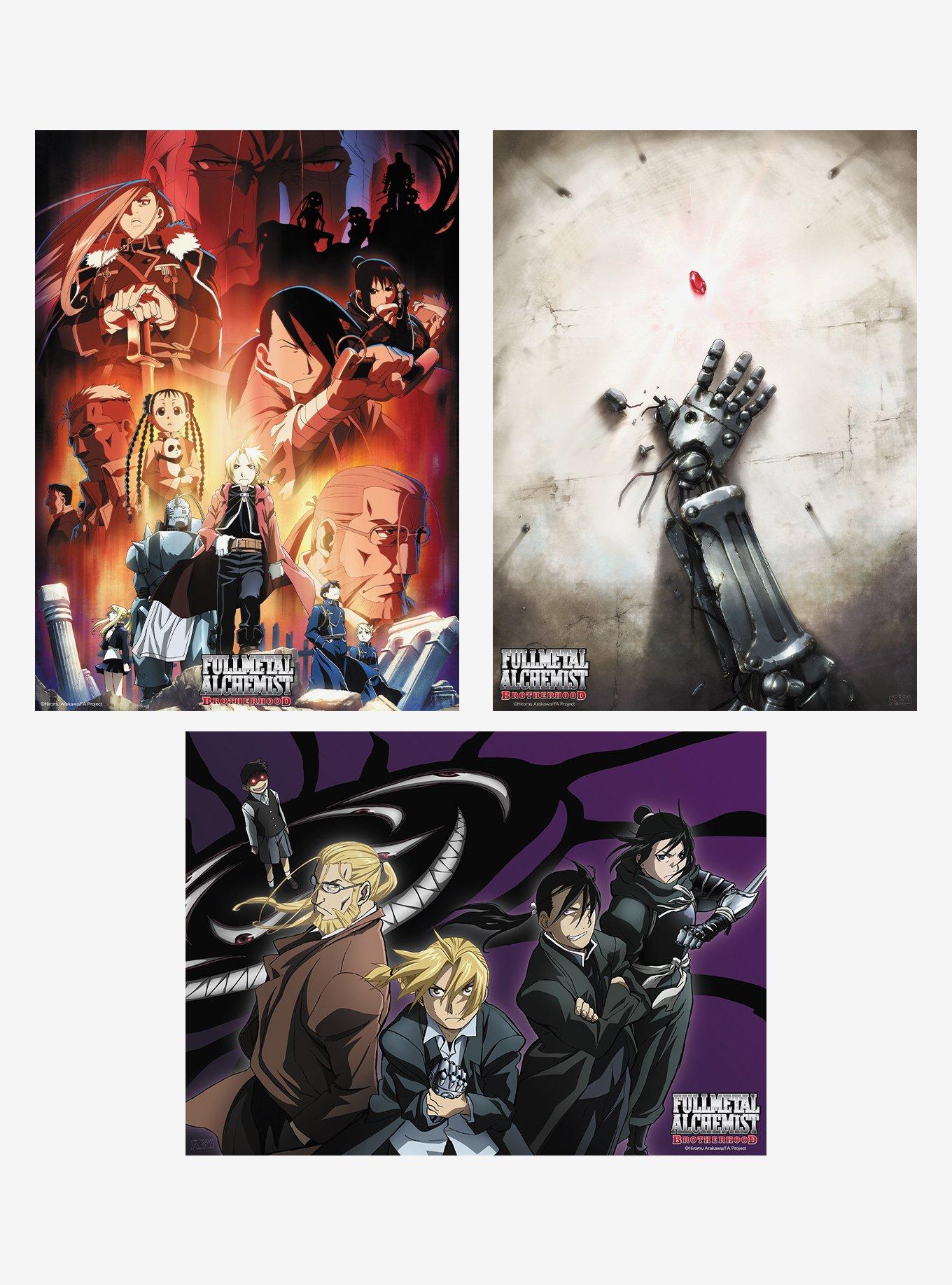 Fullmetal Alchemist Character Mashup Anime - Full Alchemist: Brotherhood |  Art Board Print