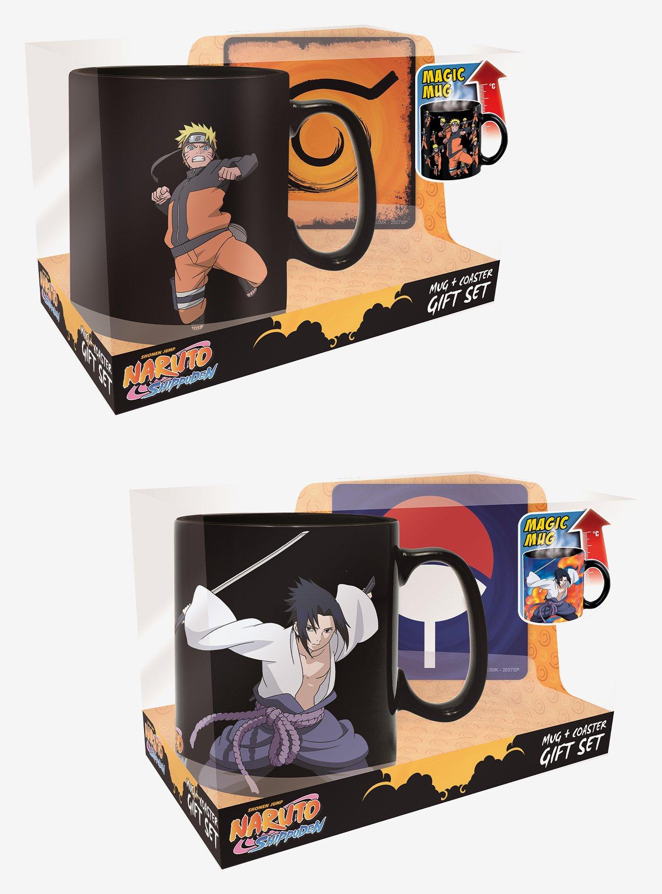Naruto Mug And Coaster Set Twin Pack