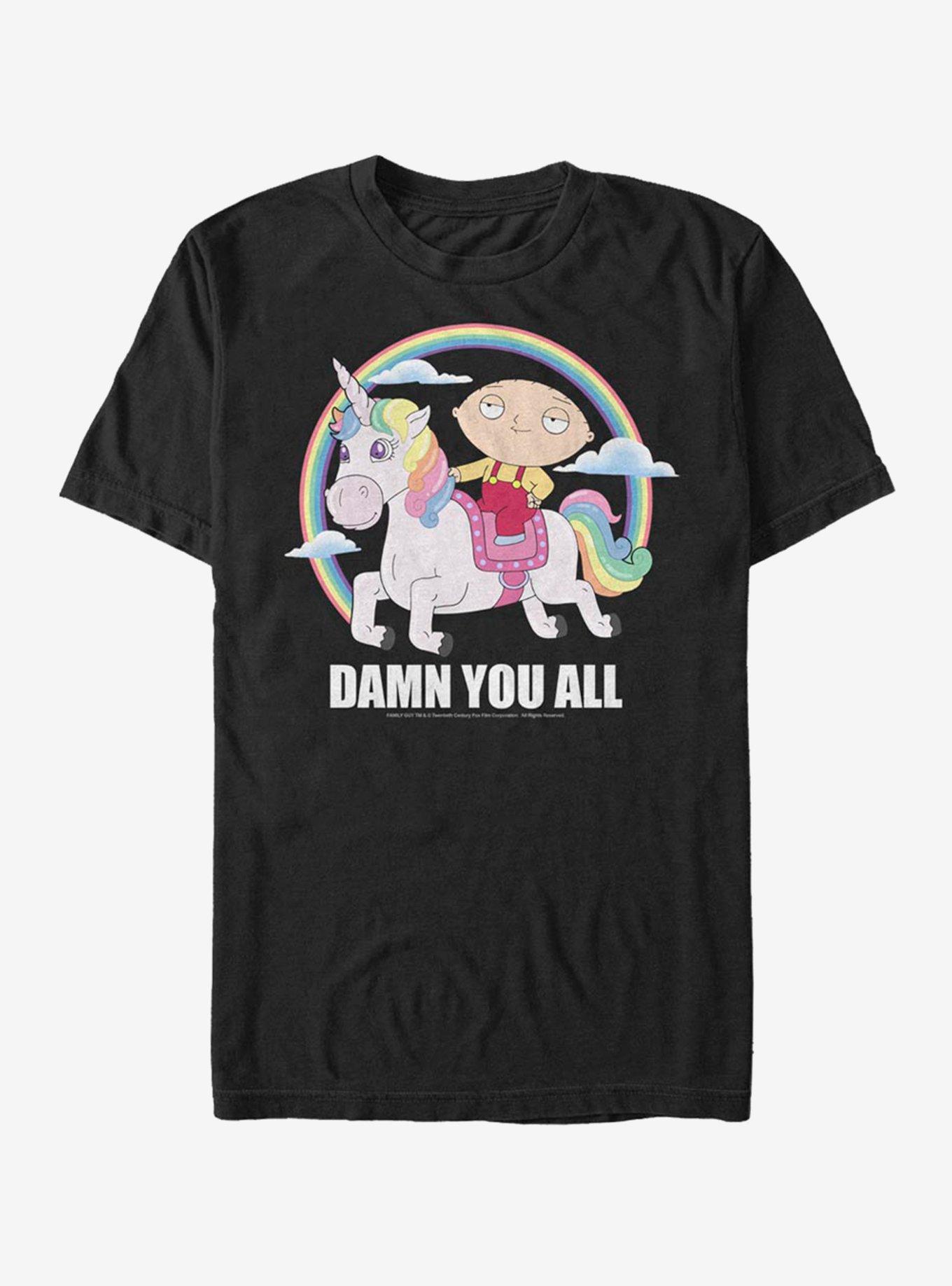 Family Guy Stewie Unicorn T-Shirt, , hi-res