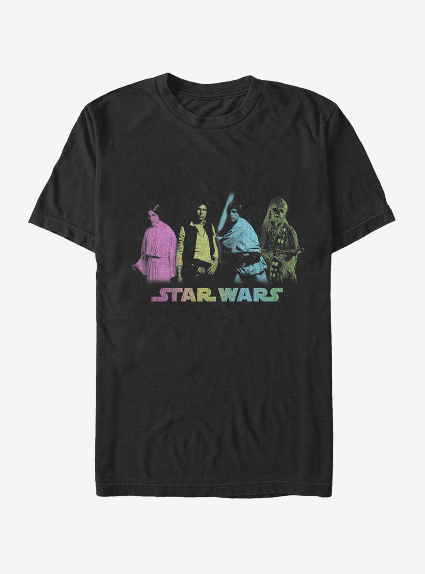 Star Wars Neon Gang T-Shirt, BLACK, hi-res