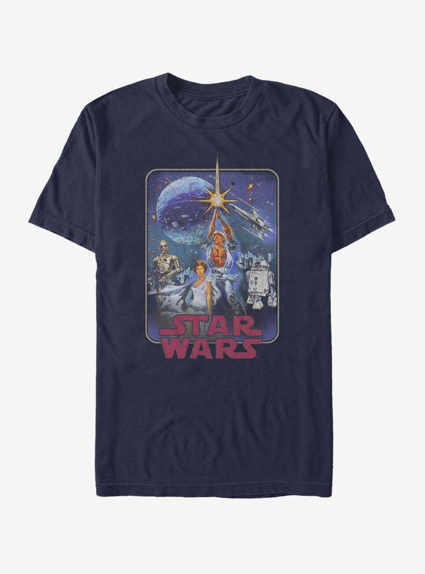 Star Wars Star Poster Redux T-Shirt, , hi-res