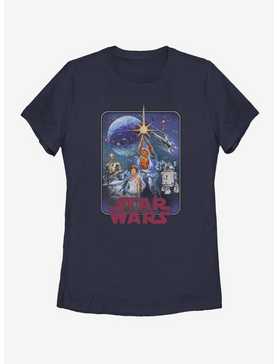 Star Wars Star Poster Redux Womens T-Shirt, , hi-res