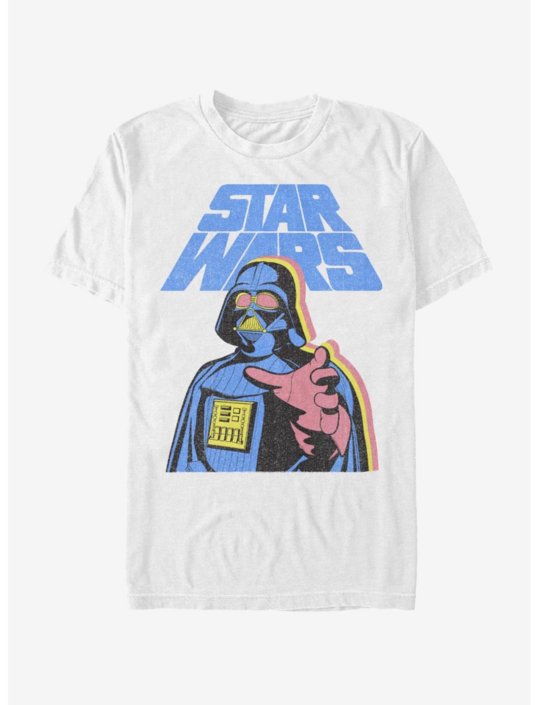 Star Wars Darth Vader Multicolored T-Shirt, WHITE, hi-res