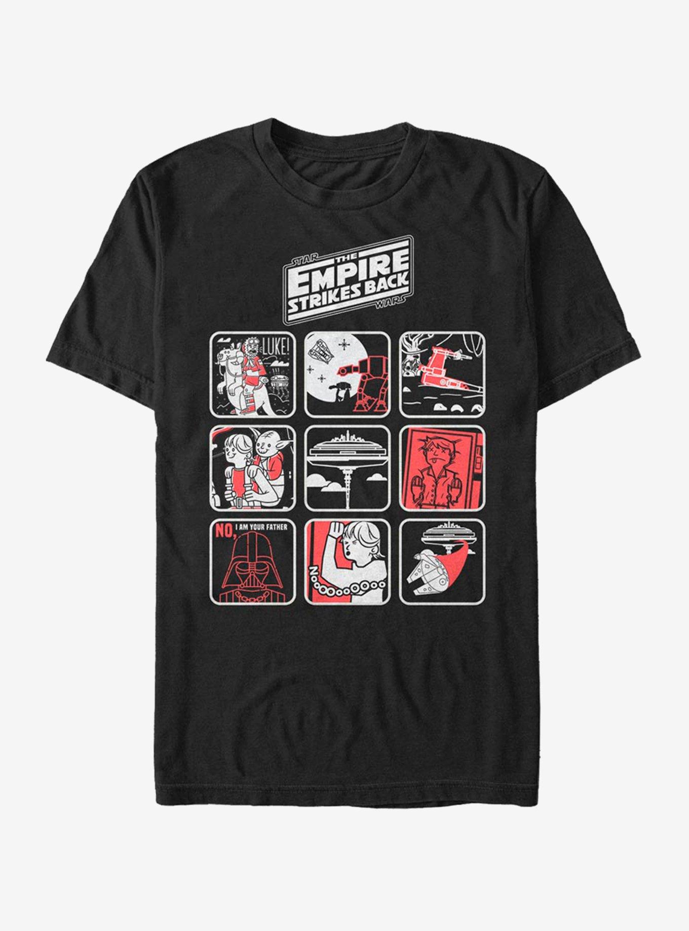 Star Wars Episode V The Empire Strikes Back Box Up T-Shirt, , hi-res