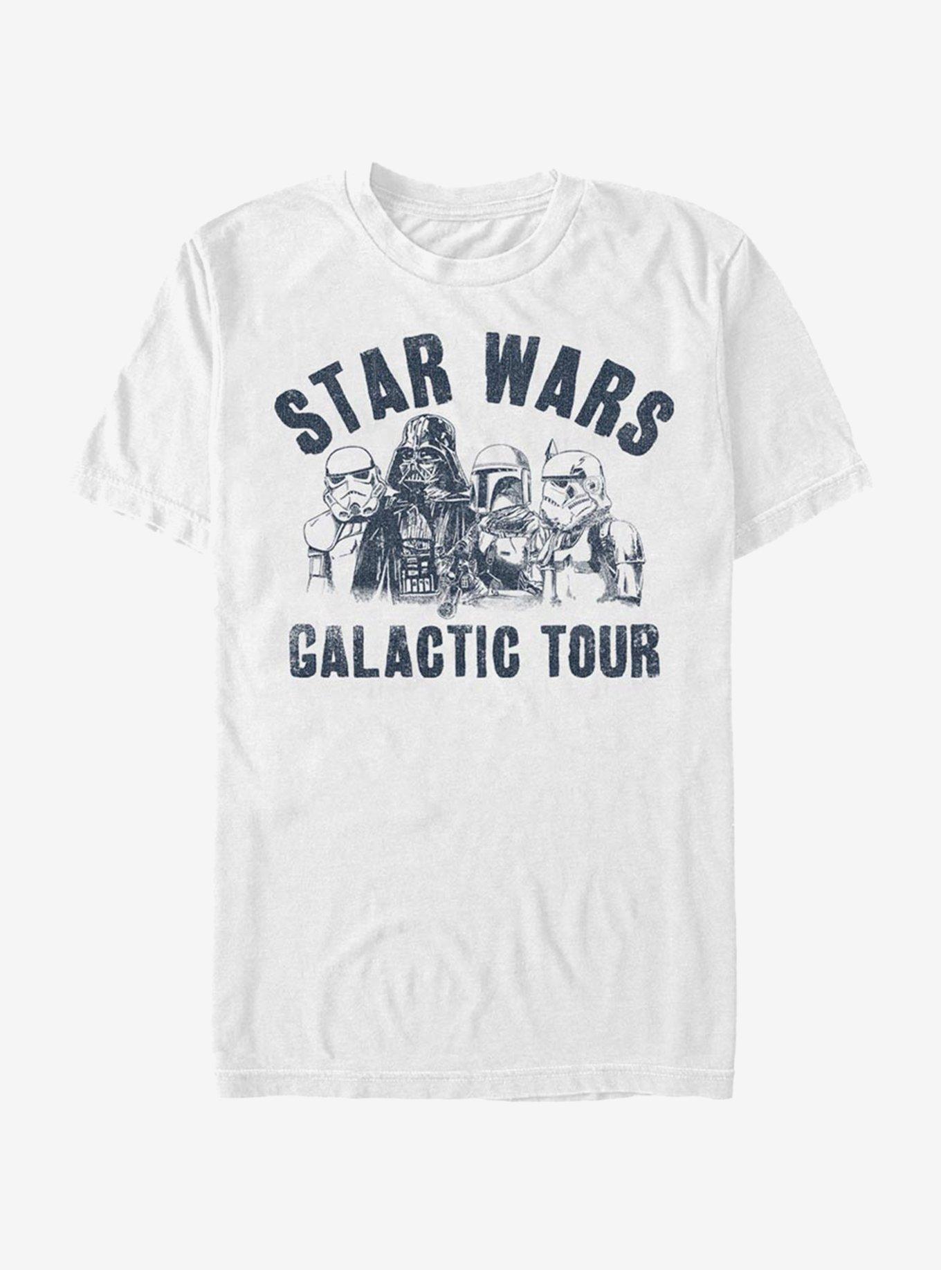 Star Wars Galactic Tour T-Shirt, WHITE, hi-res
