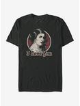 Star Wars Leia I Love You T-Shirt, BLACK, hi-res