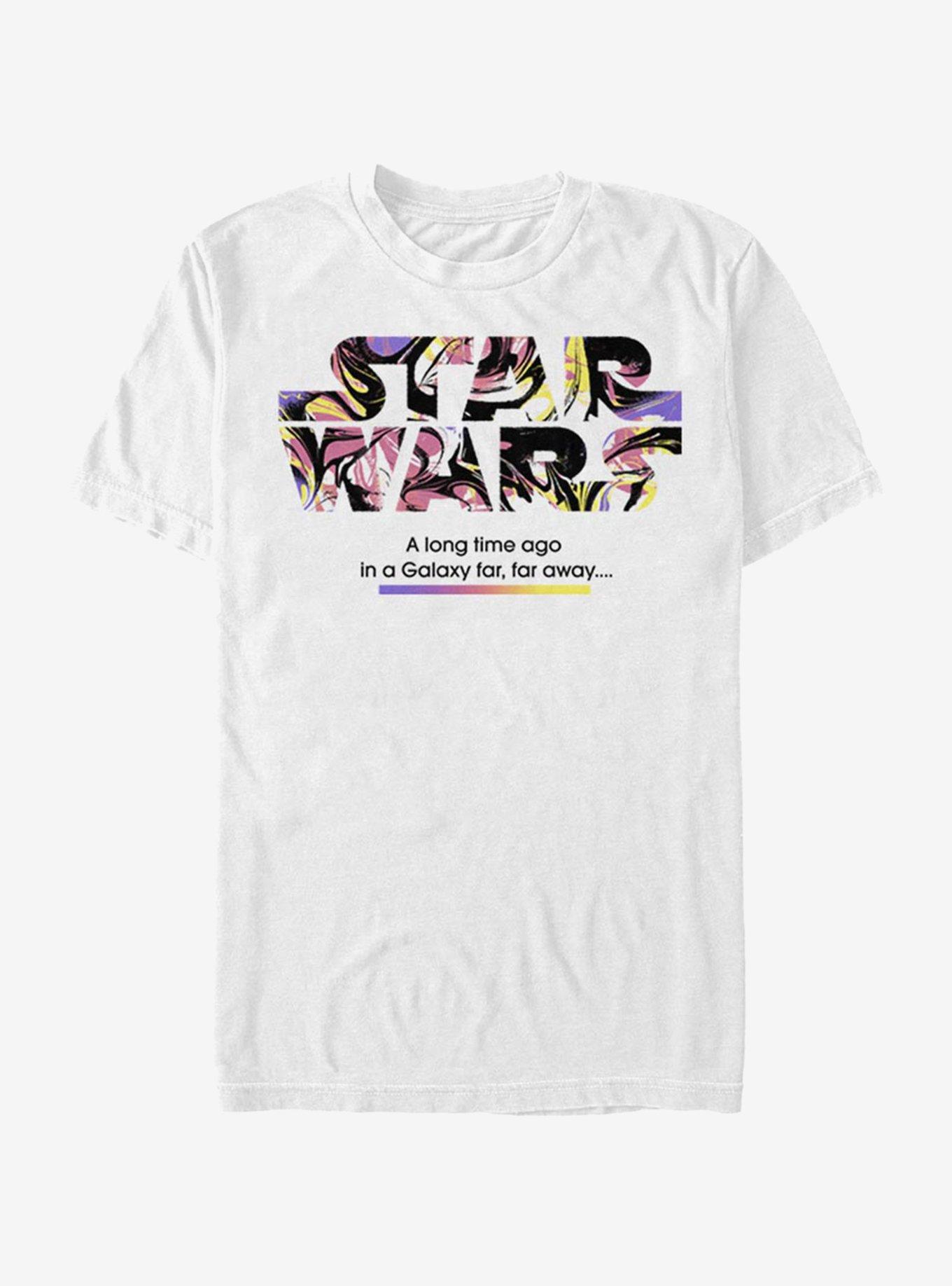 Star Wars Logo Color Pop T-Shirt, WHITE, hi-res